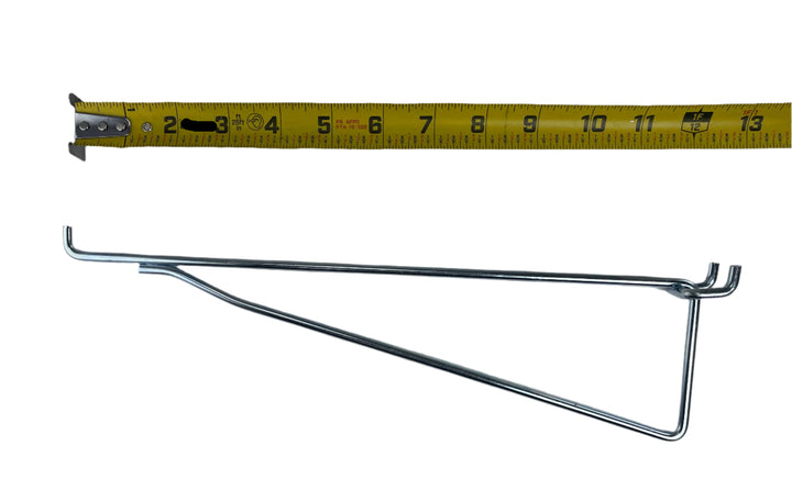 Metal Peg Hook Standard Steel Shelf Brackets for Pegboard & Slatwall