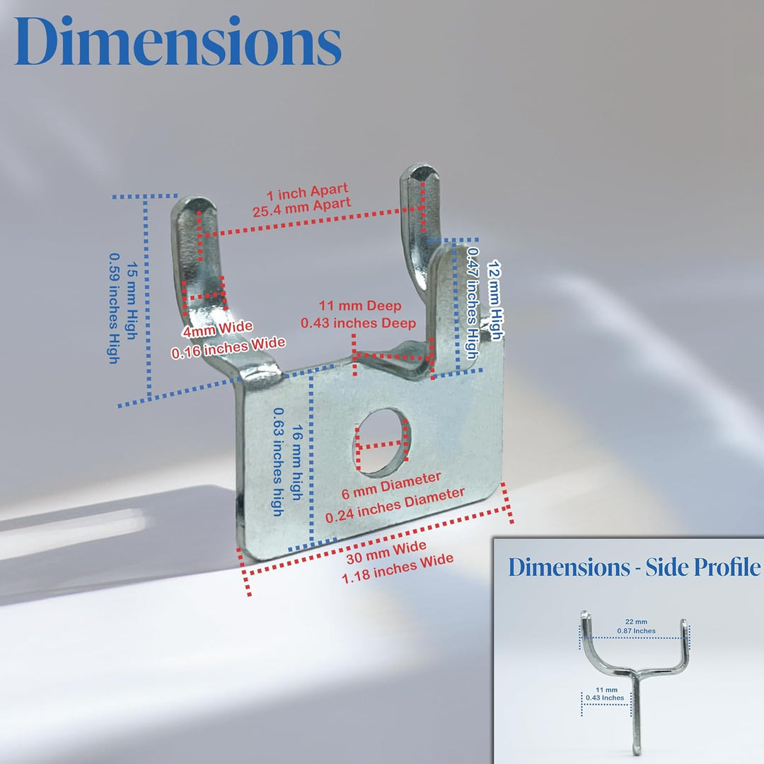 Picture Hanger Notch Utility 'J' Peg Hook. For Slatwall or Pegboard with or without Screws