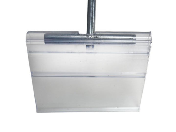 10 PACK 1.25 X 2 inch Flip Label Holder for Flip Scan™ Pegboard Hooks.USA Made