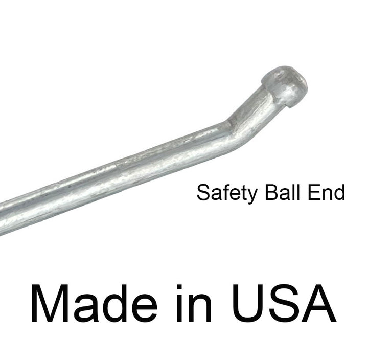 (200 PACK) 2 Inch USA Made All Metal Peg Hooks / Retail , Display, Garage Organization, Wholesale Lot