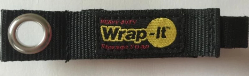 (4) (Small)  Wrap-It Heavy Duty Storage Straps to Hang Items on Hooks & Pegboard