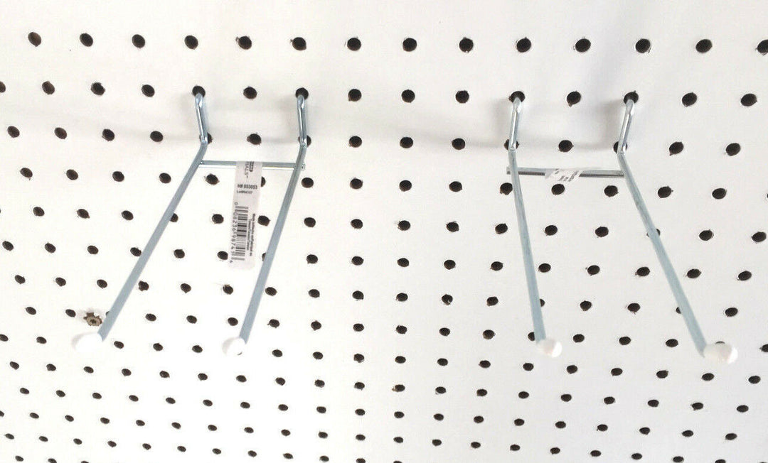 (6 Pack) 6" Wine Rack Pegboard Hooks for Designing Your Own Wine Rack Display