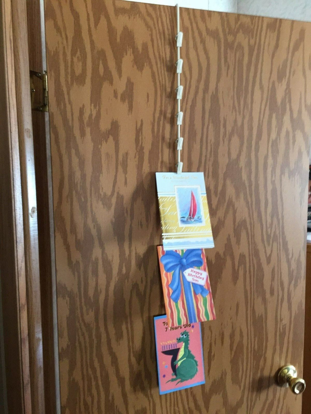 (10 Pack) Metal Display Shelf Hanger - Over the Door 12 Hook Clip Strip 32" Long