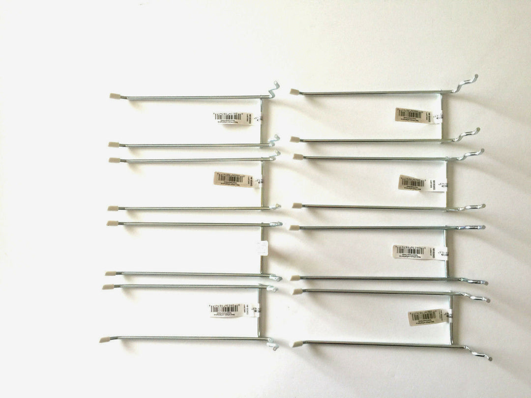 (8 Pack) 6" Wine Rack Pegboard Hooks for Designing Your Own Wine Rack Display