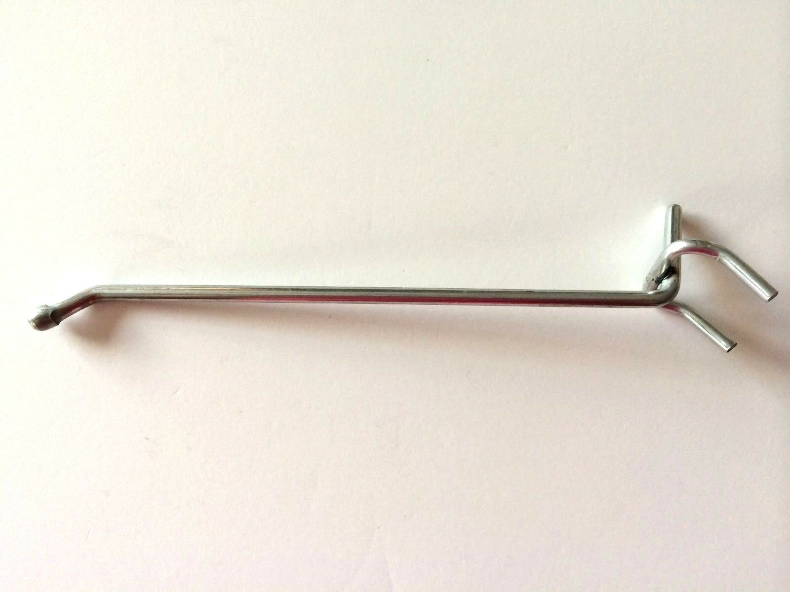 500 PACK) 6 Inch All Metal Peg Hooks 1/8 to 1/4 Pegboard, Slatwall