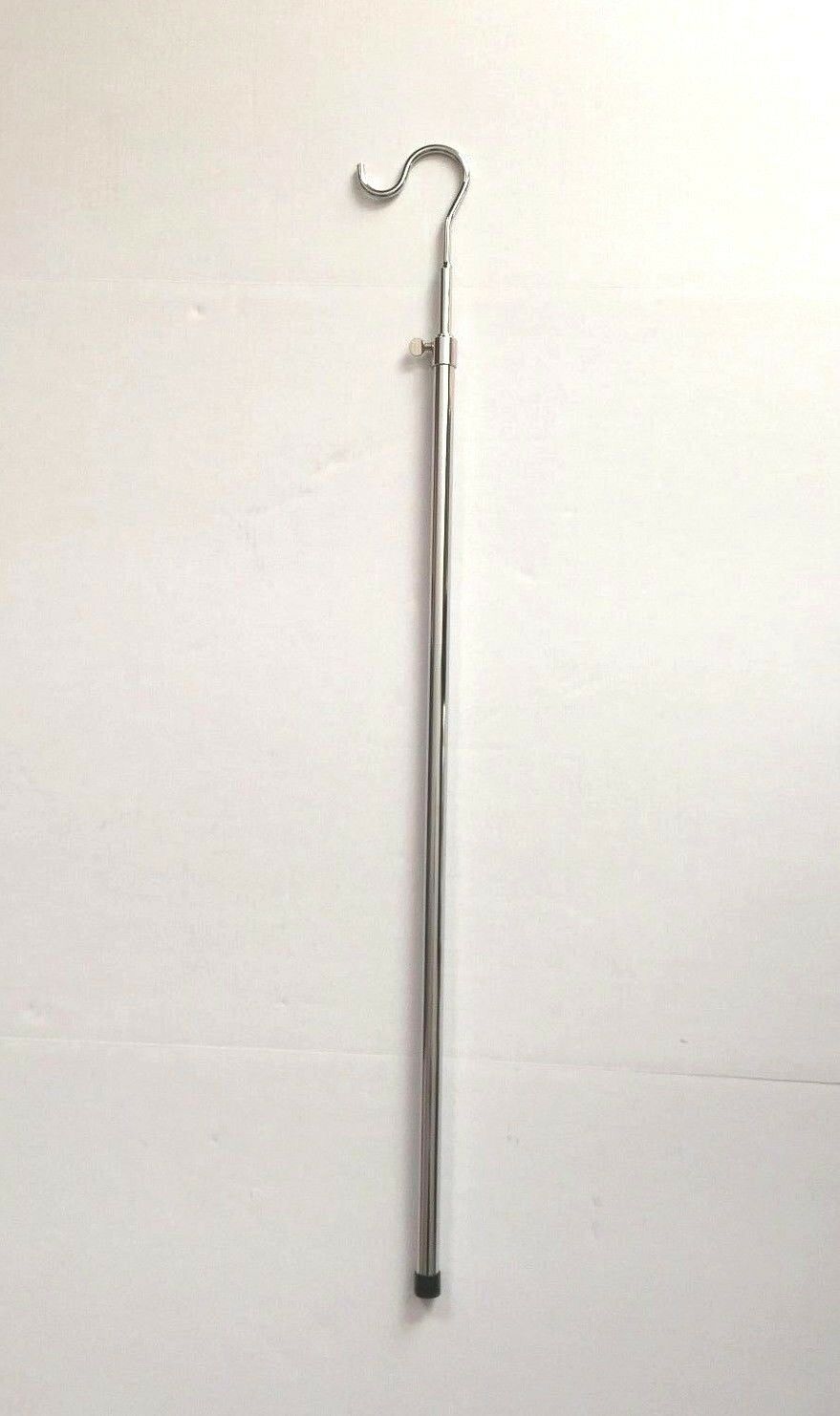 ( 3 Pack) Adjustable High Reach Chrome Garment Hook Adjusts to 5 Feet