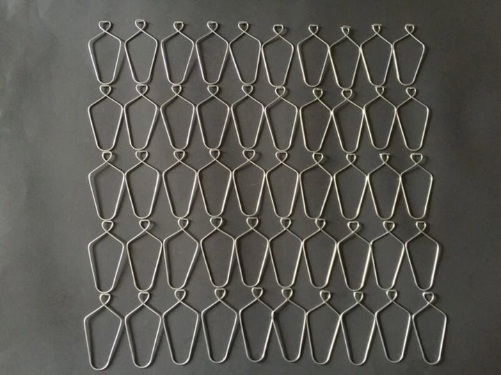 3 Inch Wire Clip Hook Hanger Pinch Hooks for Drop and Suspended Track Ceiling