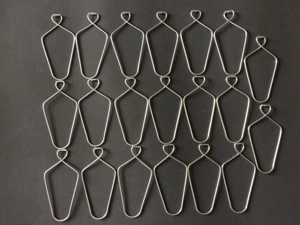 3 Inch Wire Clip Hook Hanger Pinch Hooks for Drop and Suspended Track Ceiling