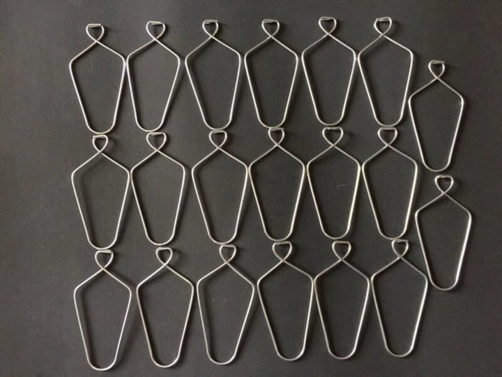 3 Inch Wire Clip Hook Hanger Pinch Hooks for Drop and Suspended Track Ceiling