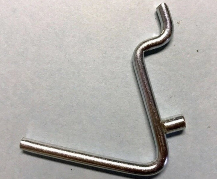 (20 PACK) Angle 1 1/2" Metal Peg Garage Hanger Hooks.  1/8 to 1/4 Inch Pegboard